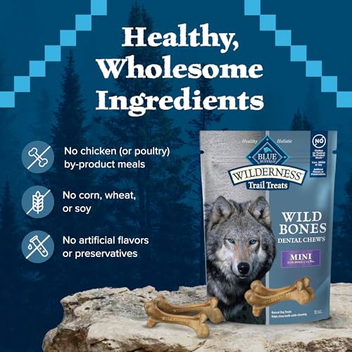 Wilderness Mini Dog Dental Chews (10 Ounce (Pack of 1))