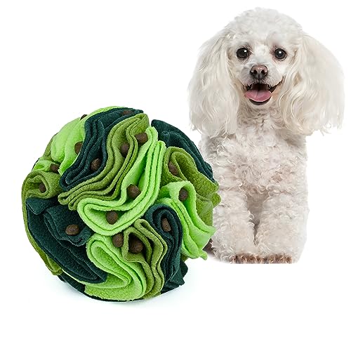 Pet Snuffle Ball (Gradient green / 15cm)