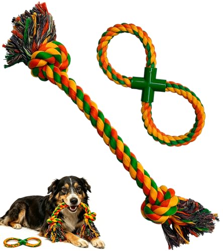 2 Pack Dog Rope Toys for Large Dogs