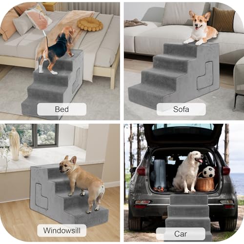 Dog Stairs for Small Dogs 27”H