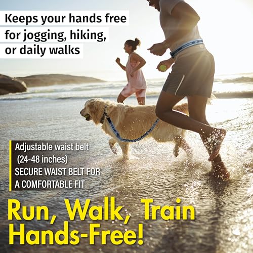 Hands Free Dog Leash (Grey)