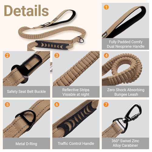 Dual Handle Bungee No (Khaki)
