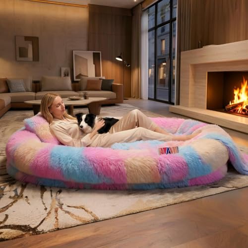 Human Dog Bed (Multicolor)