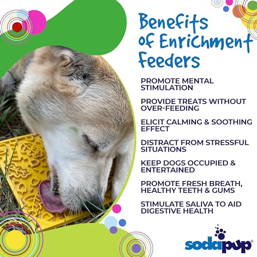 Autumn eMat Durable Enrichment Feeder Made in USA from Non (eMat Autumn Yellow / One Size)