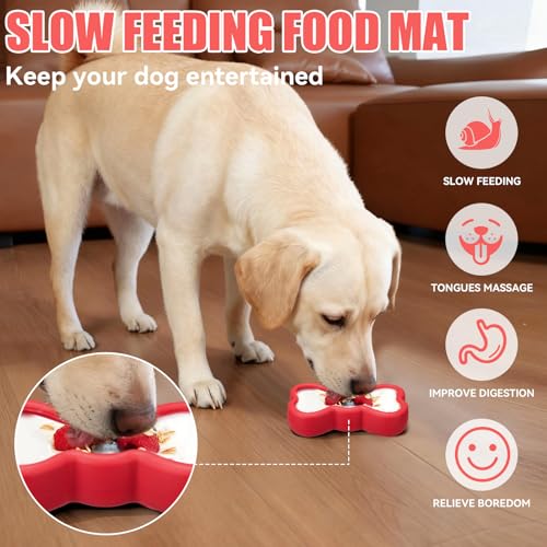 Lick Mat for Dogs (S / A-Red)