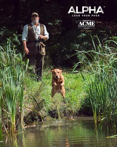 Alpha 211.5 Professional Dog Training Whistle with Enhanced Ergonomic Grip. BPA (Lime Green)