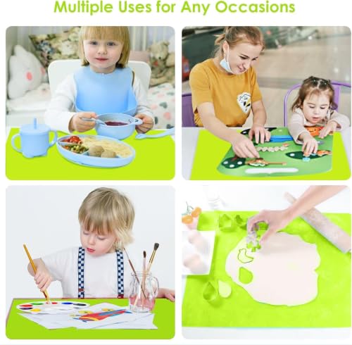 Extra Large Silicone Mat (06-green / 27.6"L x 16"W)
