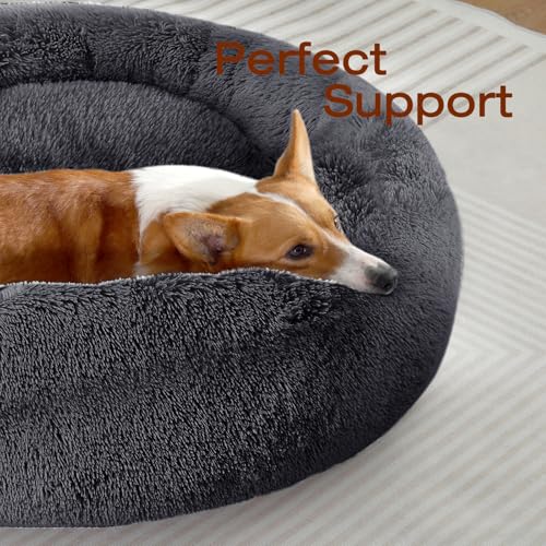Dog & Cat Bed (20" / Dark Grey)