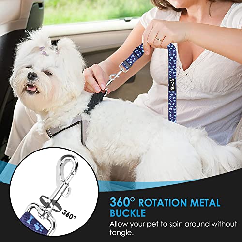 Dog Seat Belt for Car (B.Blue Paw)