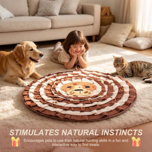 Snuffle Mat for Dogs (Lion)