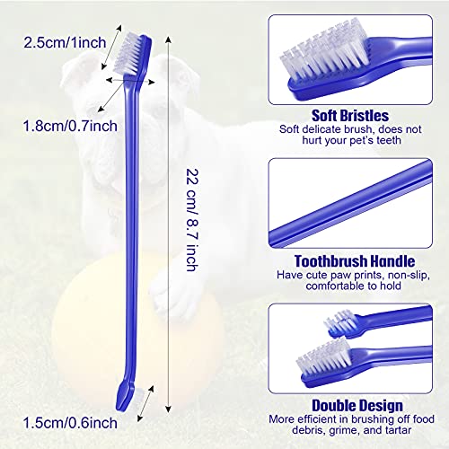 100 Pcs Dog Toothbrush Kit