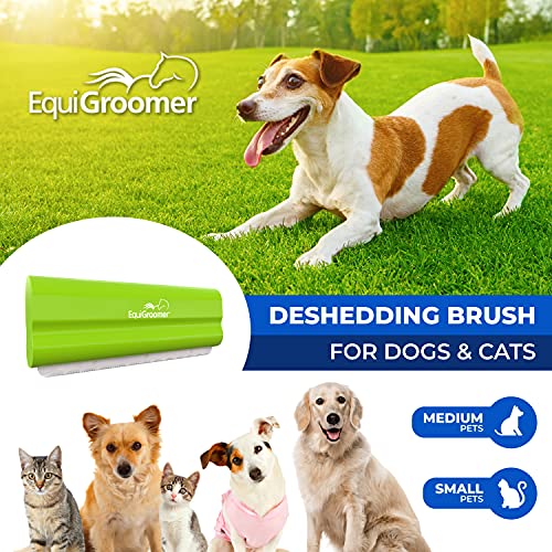 5 Inch Undercoat Deshedding Brush for Dogs & Cats (5 Inch / Lime)