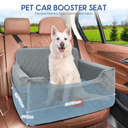 Dog Car Seat for Medium (Grey)