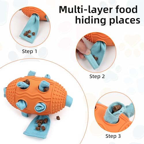 Interactive Dog Toy (Orange)