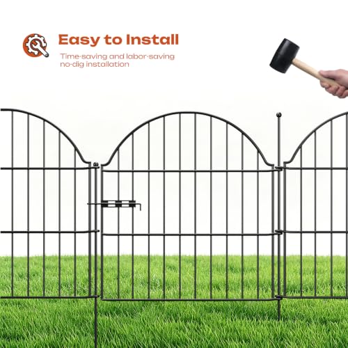 Decorative Garden Fence (24" with Lock)