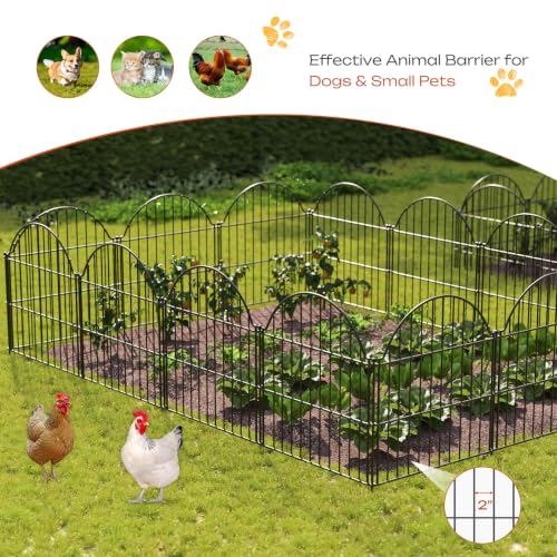 Decorative Garden Fence (24" with Lock)