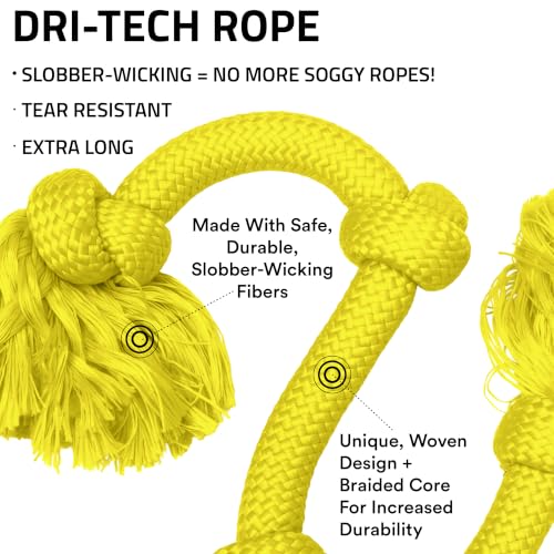 Tug Rope Dog Toys for Large Breed Dogs (Mega / Chicken)
