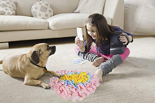 Small Dogs Slow Feeding Snuffle Foraging Mat Cloth for Puppies and Pets
