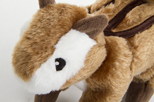 Wildlife Chipmunk Squeaky Plush Dog Toy