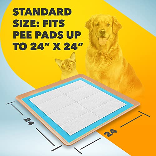 Dog Pee Pad Holder (Beige / 1 Pack)