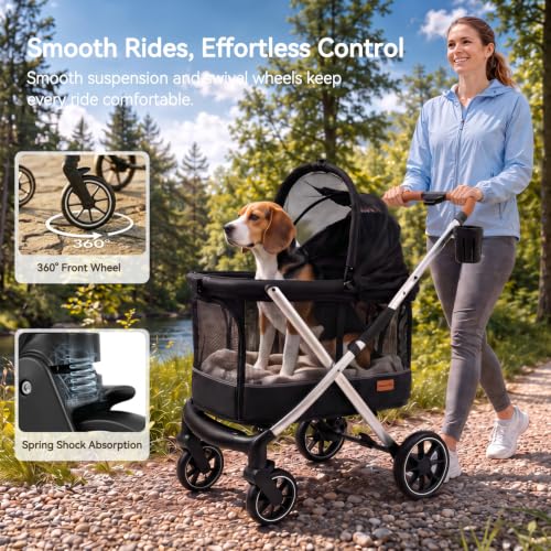 Dog Stroller for Medium and Small Dogs