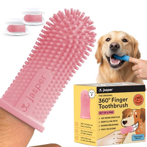 Dog Toothbrush (Pink (2-pack))