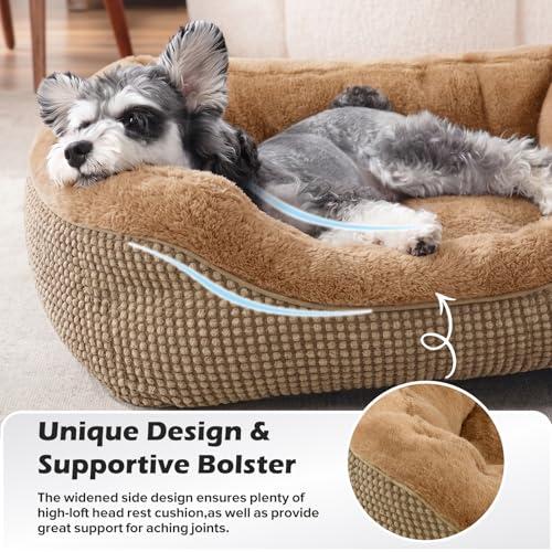 XL Dog Beds Large Sized Dog (XL (42"x30"x8") / Brown)