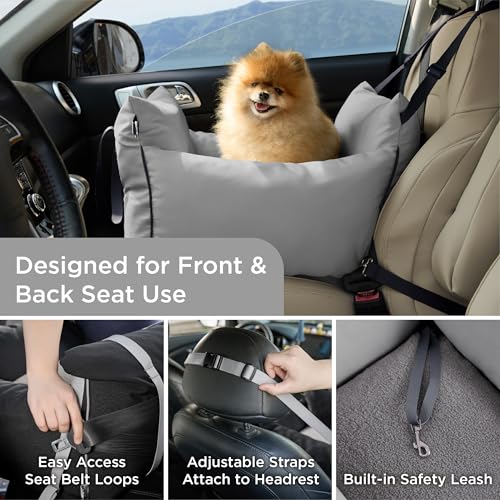 Lesure Small Dog Car Seat for Small Dogs