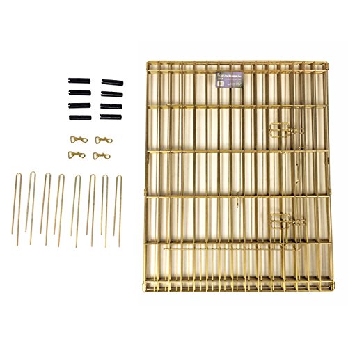 MidWest 24 Inch Exercise Pen (Gold Zinc w/ Door / 24" H)