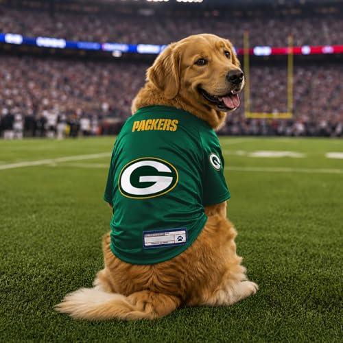 NFL Green Bay Packers Stretch Pet Jersey (Green Bay Packers / Medium)