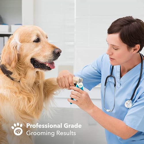 Large Dog Nail Clippers with Safety Guard to Avoid Over (Large/Medium)