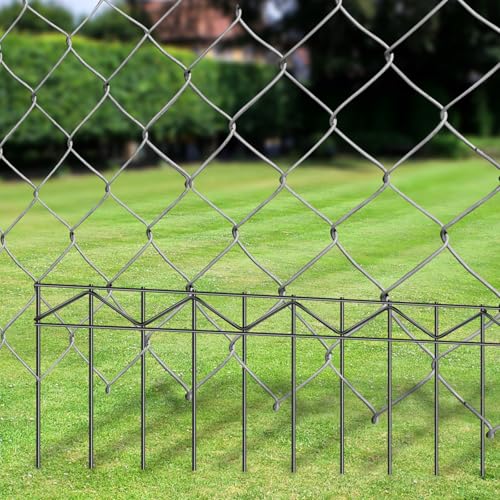10 Pack 32" L x 10" H Animal Barrier Fence (32"x10" 10 pack / Black)