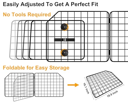 Dog Car Barrier for SUVs (63.4 Inch)