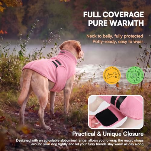 Dog Sweaters for Medium Dogs (Light Pink / Medium)