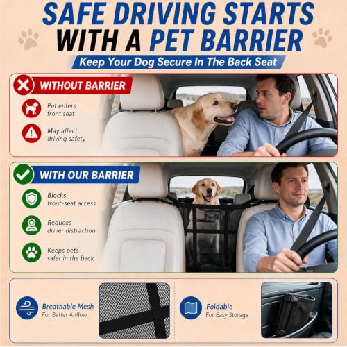 Dog Car Barrier for SUV