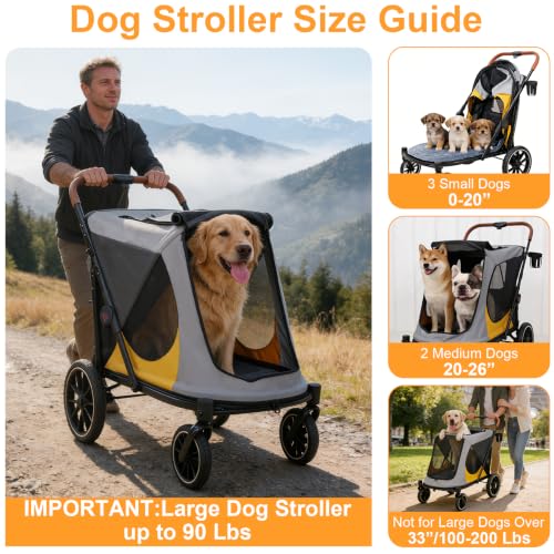 Dog Stroller for Large
