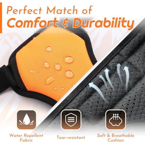 Dog Harness for Medium Sized Dogs (Medium / Orange)