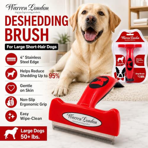 Deshedding Brush for Large Short Hair Dogs (Short Hair | Large)