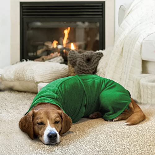 Dog Drying Coat (XXX-Large / Green)