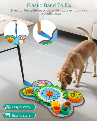 Snuffle Mat for Dogs (25x17 inch)