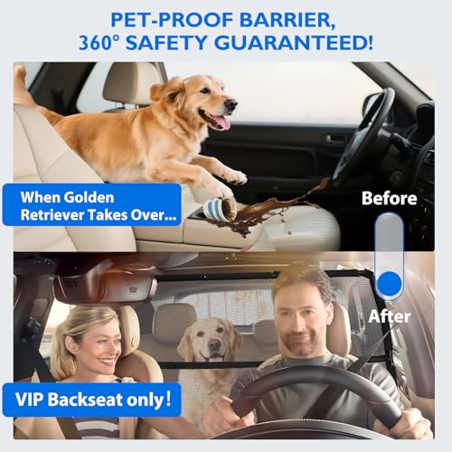 Dog Barrier for SUV (Medium(50" Wide))