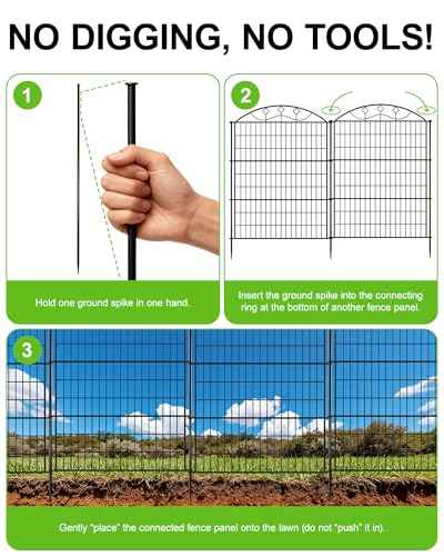 48in Extra Tall Garden Fence