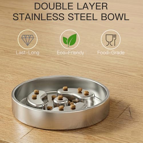 Slow Feeder Dog Bowls (1-Pack)