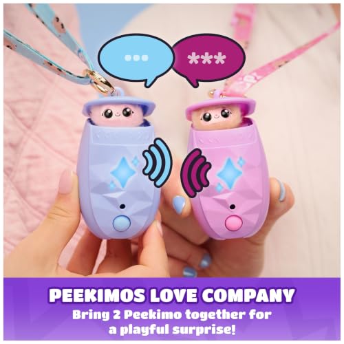 Purple Interactive Pet and Wearable Charm Accessory (Purple)