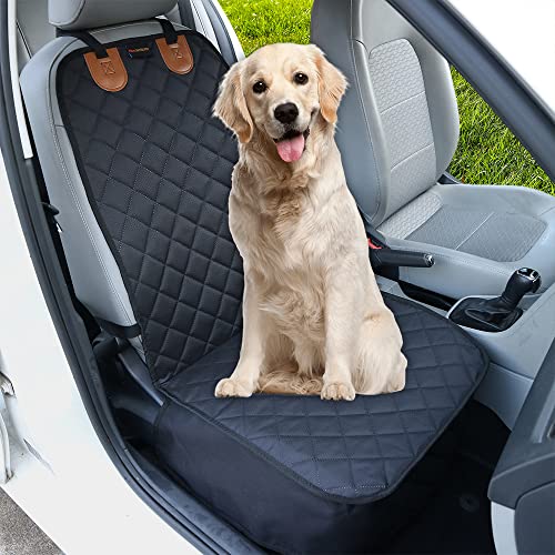 Car Front Seat Covers for Dogs Captain Chair Seat Covers Pet Car Seat Cover Car Seat Protector for Dogs Bucket Seat Cover (19"W x 43"L Front Seat Cover (Pack of 1))
