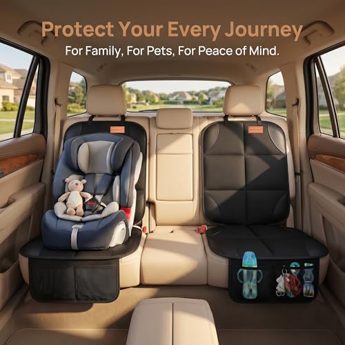 Car Seat Protector (Black / 2PS)