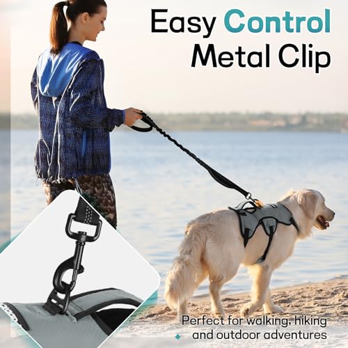 Escape Proof Dog Harness for X (Grey / X-Large)