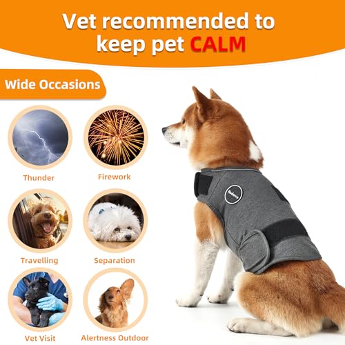 Dog Anxiety Jacket (X-Large / Blue)