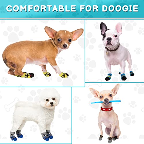 48 Pcs Dog Socks Small Medium Non Slip Prevent Licking Paws