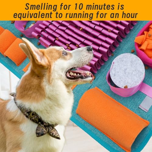 Snuffle mat for Dogs (Red)